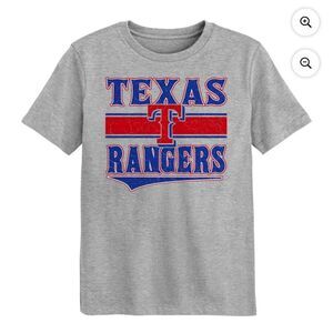 NEW Boy's Texas Rangers Shirt Sm, Med, Lg NWT